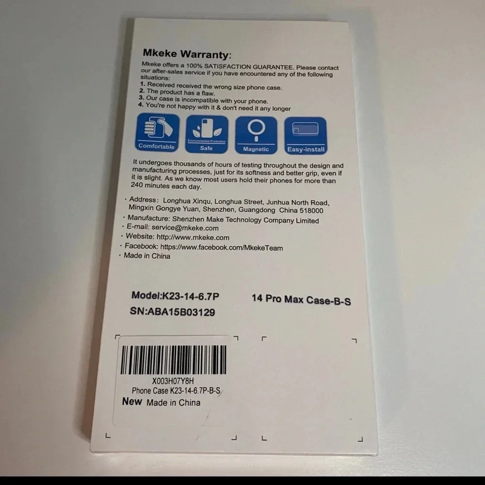 Iphone 14 Pro Max Black Silicone Magnetic Case
